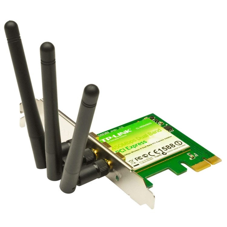 TP-Link TL-WDN4800 450Mbps Wireless N Dual Band PCI Express Adapter