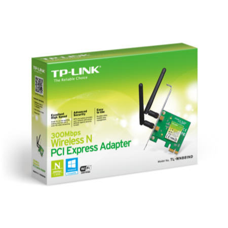 TP-Link TL-WN881ND 300Mbps Wireless N PCI Express - With low profile bracket