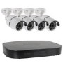 Refurbished electriQ 4 Camera 1080p HD DVR CCTV System with 1TB HDD