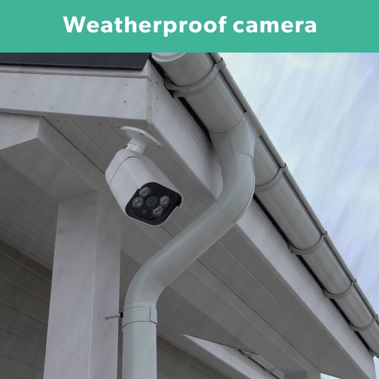 Refurbished electriQ 4 Camera 5MP HD NVR CCTV System with 2TB HDD