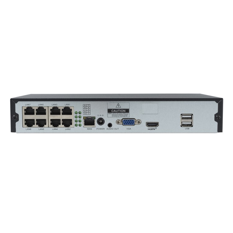 Refurbished electriQ 4 Camera 5MP HD NVR CCTV System with 2TB HDD