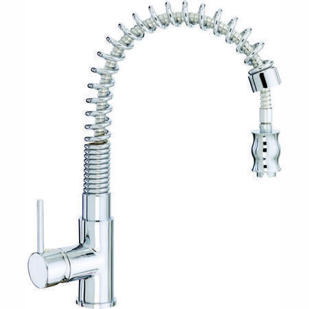 CDA TM1CH Single Lever Tap with Pull-out Spray