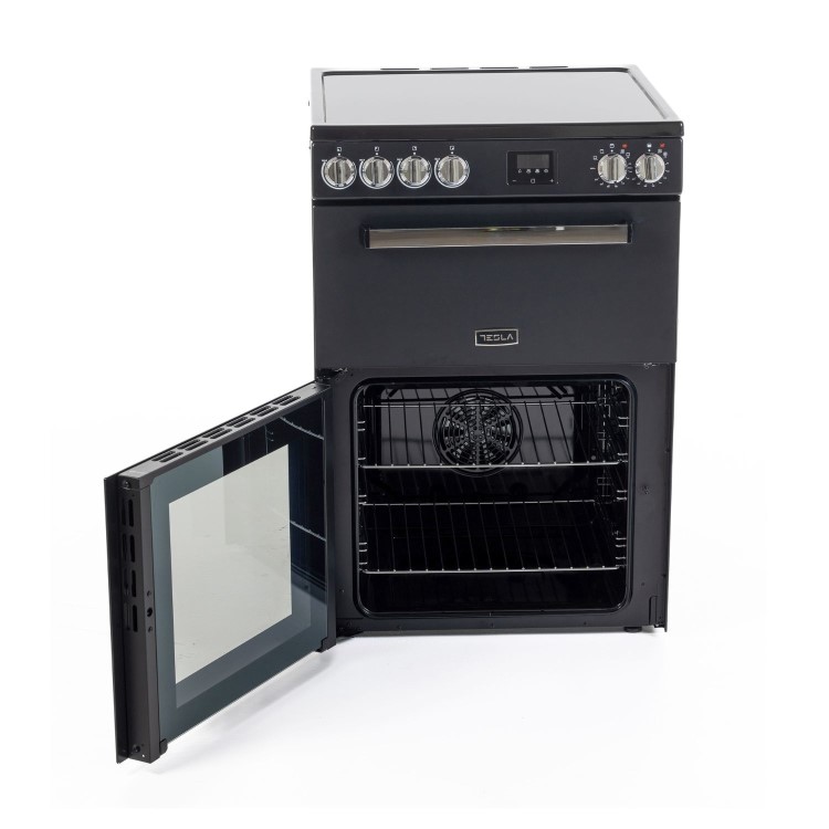 Tesla 60cm Electric Cooker - Black