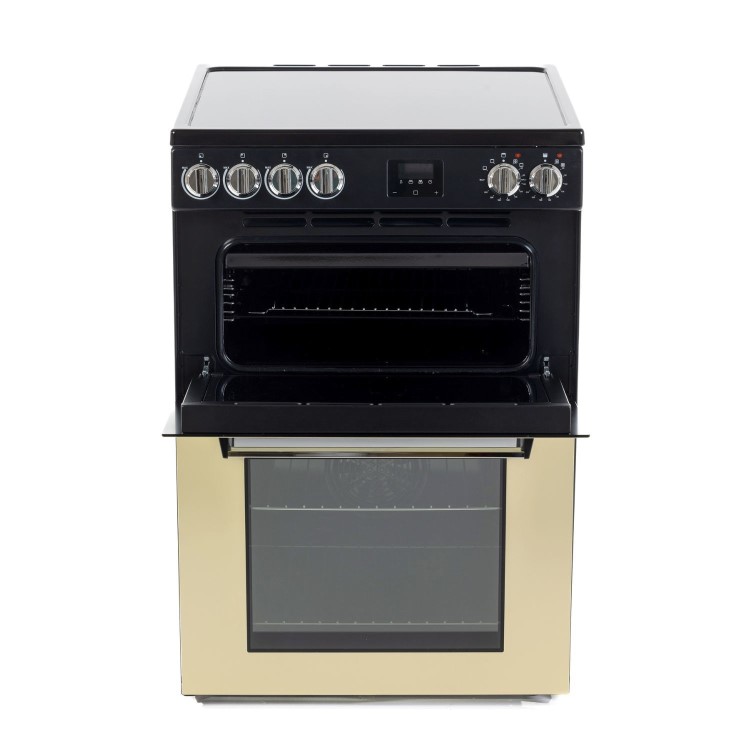 Tesla 60cm Electric Cooker - Cream