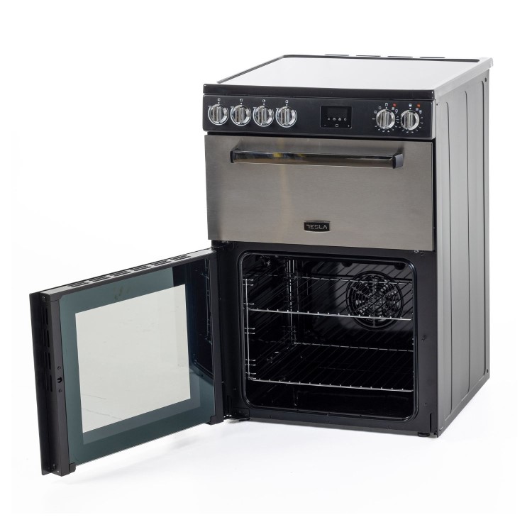 Tesla 60cm Electric Cooker - Stainless Steel