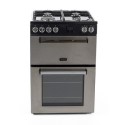 TMRDF60SS Tesla Series 3 60cm Dual Fuel Cooker - Stainless Steel