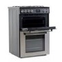 Tesla Series 3 60cm Dual Fuel Cooker - Stainless Steel