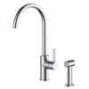 Taylor &amp; Moore Chrome Single Lever Pull Out Spray Mixer Kitchen Tap