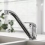 Alfred Single Lever Chrome Monobloc Kitchen Sink Mixer Tap