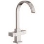 GRADE A1 - Box Opened Enza Cromer Chrome Twin Lever Mono Kitchen Mixer Tap