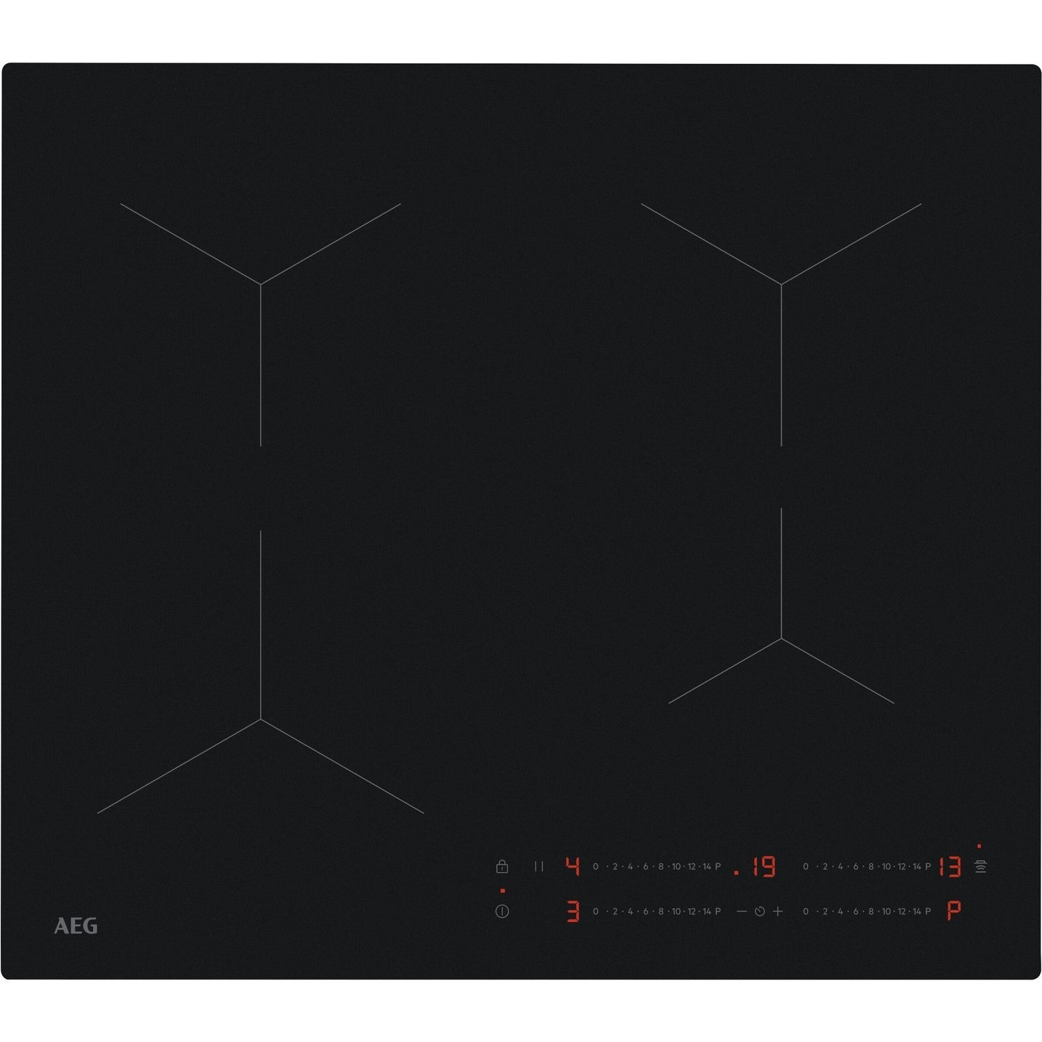 AEG SaphirMatt® 5000 Series 60cm 4 Zone Induction Hob