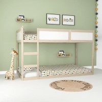 White Pine Low Bunk Bed - Converts to a Cabin Bed - Topsy