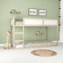 White Pine Low Bunk Bed - Converts to a Cabin Bed - Topsy