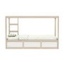 White Pine Low Bunk Bed - Converts to a Cabin Bed - Topsy