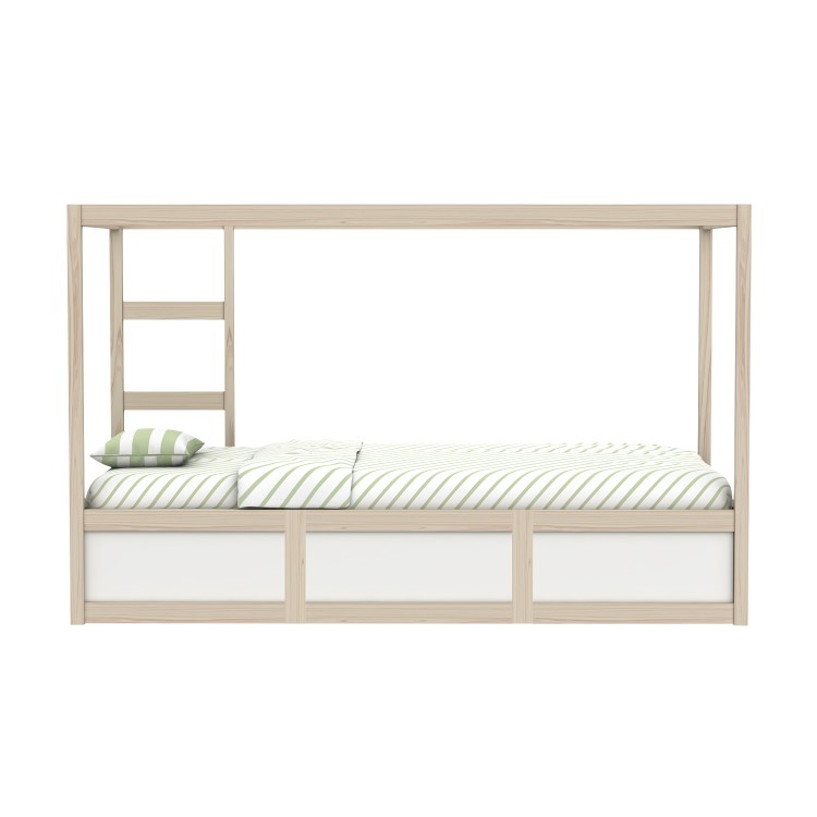 White Pine Low Bunk Bed - Converts to a Cabin Bed - Topsy