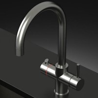 Boiling Water Kitchen Tap 3 in 1 Curve Brushed Nickel Boiling Water Kitchen Tap 3 in 1 Curve Brushed Nickel