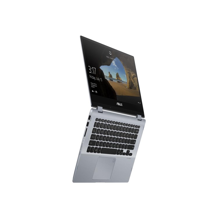 Asus VivoBook Flip 14 Core i3-7020U 4GB 128GB SSD 14 Inch Windows 10 Home 2-in-1 Convertible Laptop