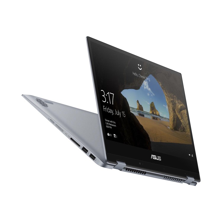 Asus VivoBook Flip 14 Core i3-7020U 4GB 128GB SSD 14 Inch Windows 10 Home 2-in-1 Convertible Laptop