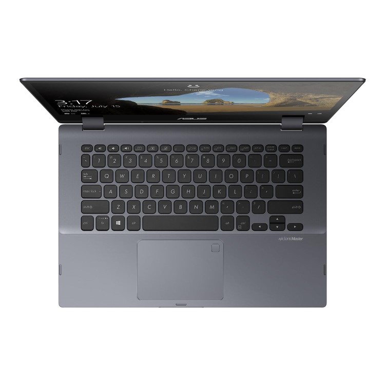 Asus VivoBook Flip 14 Core i3-7020U 4GB 128GB SSD 14 Inch Windows 10 Home 2-in-1 Convertible Laptop
