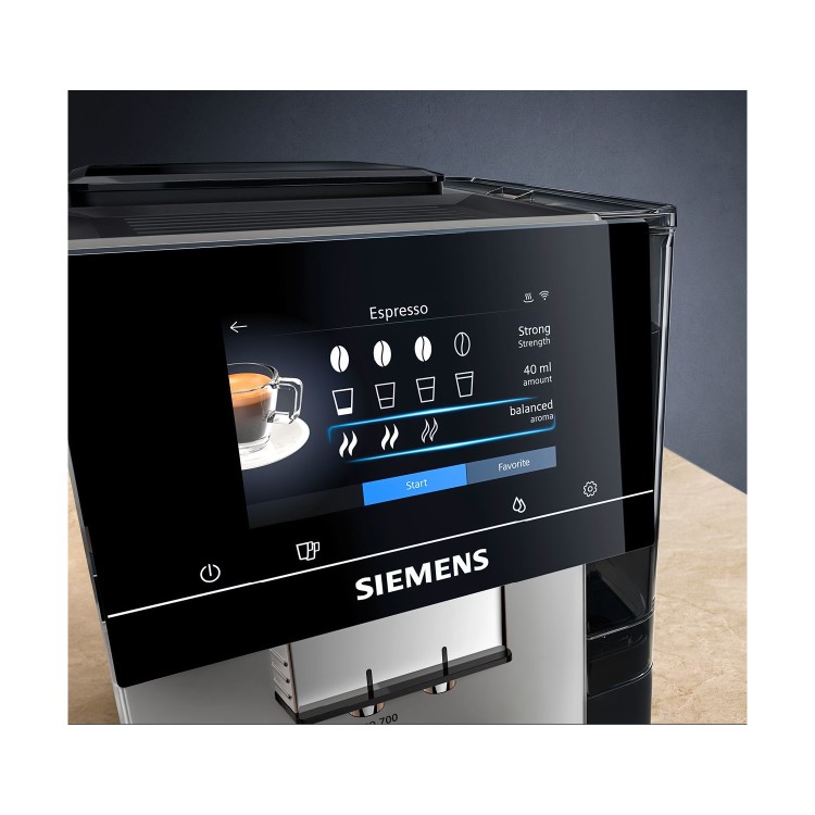 Siemens EQ700 Fully Automatic Bean To Cup Coffee Machine - Black