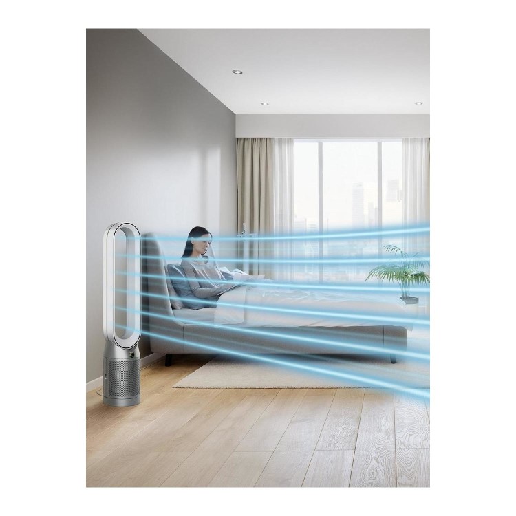 Refurbished Dyson Purifier Cool Autoreact TP7A Tower Fan - White/Nickel