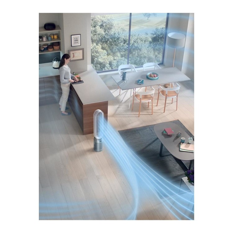Refurbished Dyson Purifier Cool Autoreact TP7A Tower Fan - White/Nickel