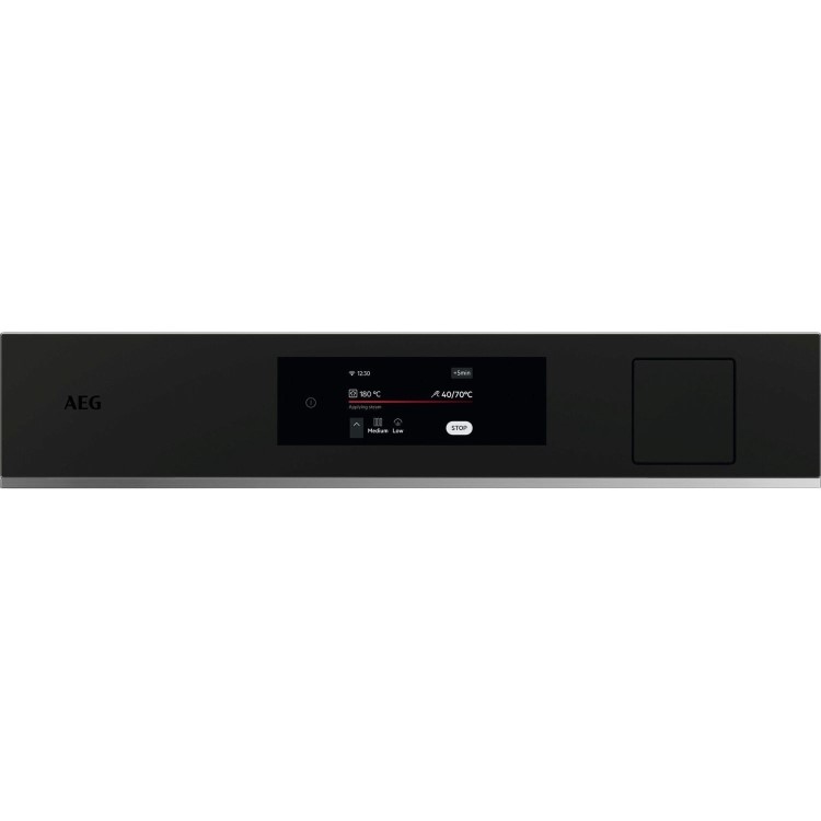 AEG 8000 Series MealAssist Electric Single Oven with SteamPro - Matt Black