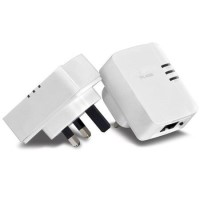 TRENDnet 500Mbps 1 Port Nano Powerline Adapter - 2 Pack