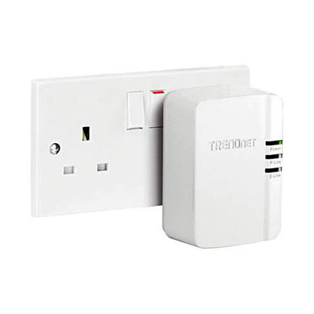 TRENDnet 500Mbps 1 Port Nano Powerline Adapter - 2 Pack