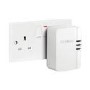 TRENDnet 500Mbps 1 Port Nano Powerline Adapter - 2 Pack
