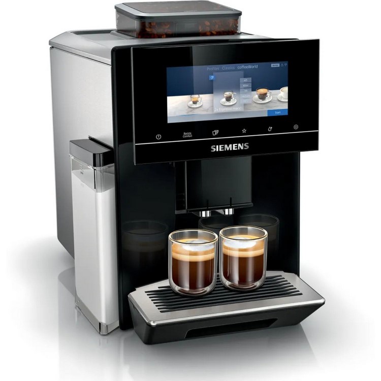 Siemens TQ903GB9 EQ900 Bean-to-Cup Coffee Machine – Dual Hopper baristaMode & iSelect Touchscreen