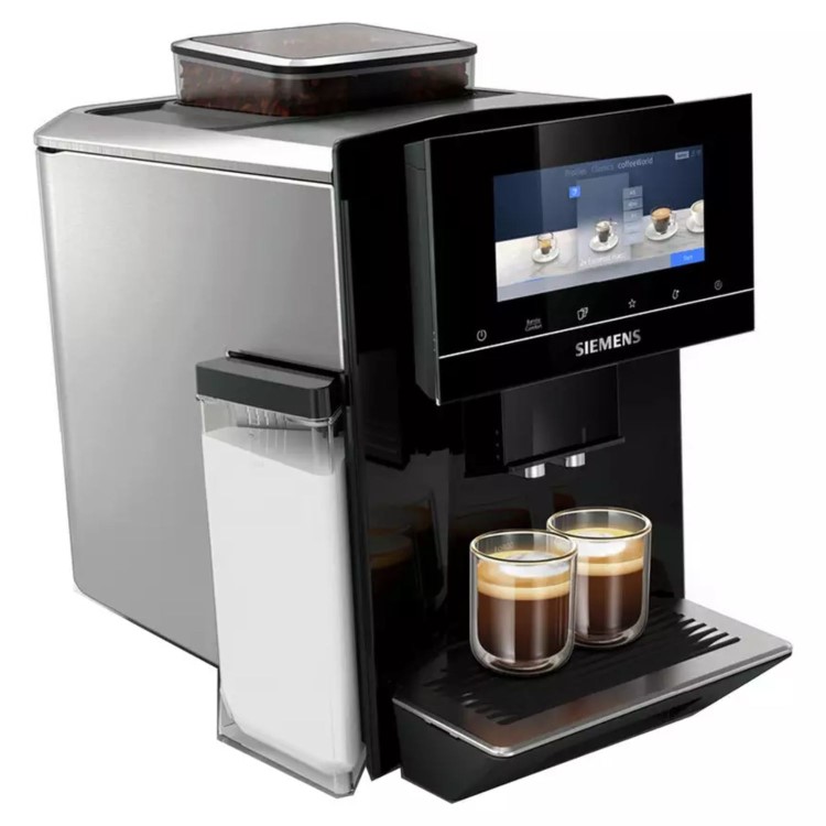 Siemens TQ903GB9 EQ900 Bean-to-Cup Coffee Machine – Dual Hopper baristaMode & iSelect Touchscreen