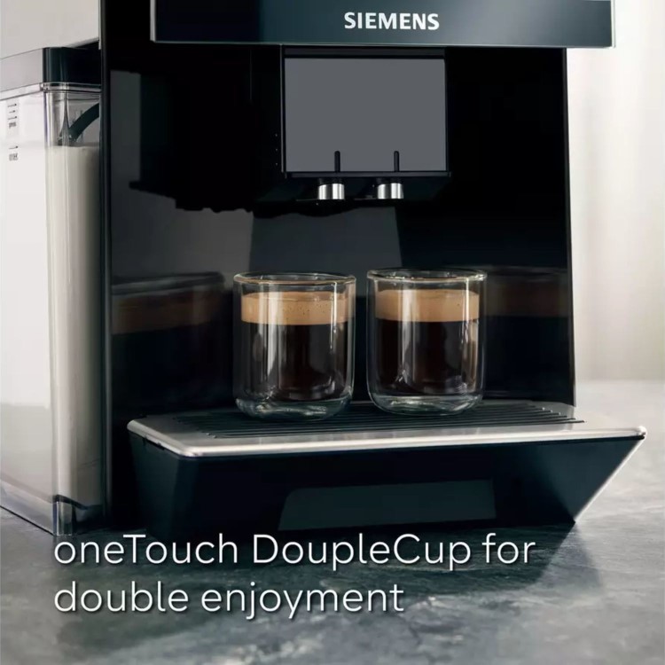 Siemens TQ903GB9 EQ900 Bean-to-Cup Coffee Machine – Dual Hopper baristaMode & iSelect Touchscreen