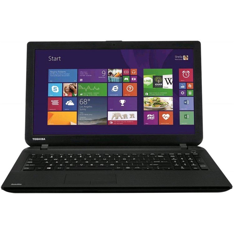 Refurbished Toshiba Satellite C50-B-14D Intel Celeron N2830 4GB 500GB 14 Inch Windows 10 Laptop