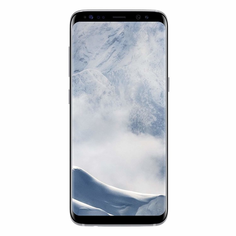 Grade A2 Samsung Galaxy S8 Artic Silver 5.8" 64GB 4G Unlocked & SIM Free