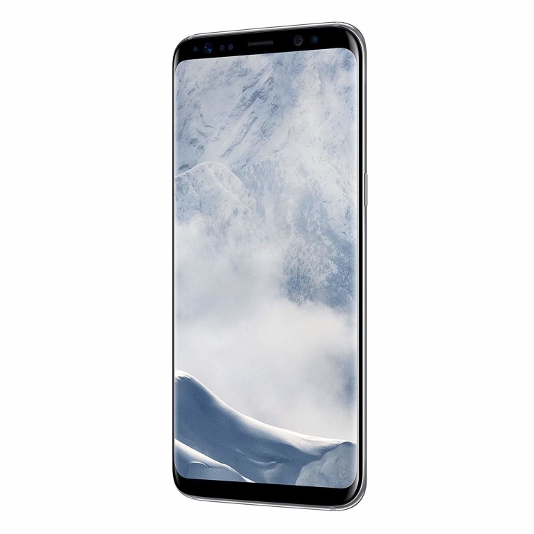 Grade A2 Samsung Galaxy S8 Artic Silver 5.8" 64GB 4G Unlocked & SIM Free