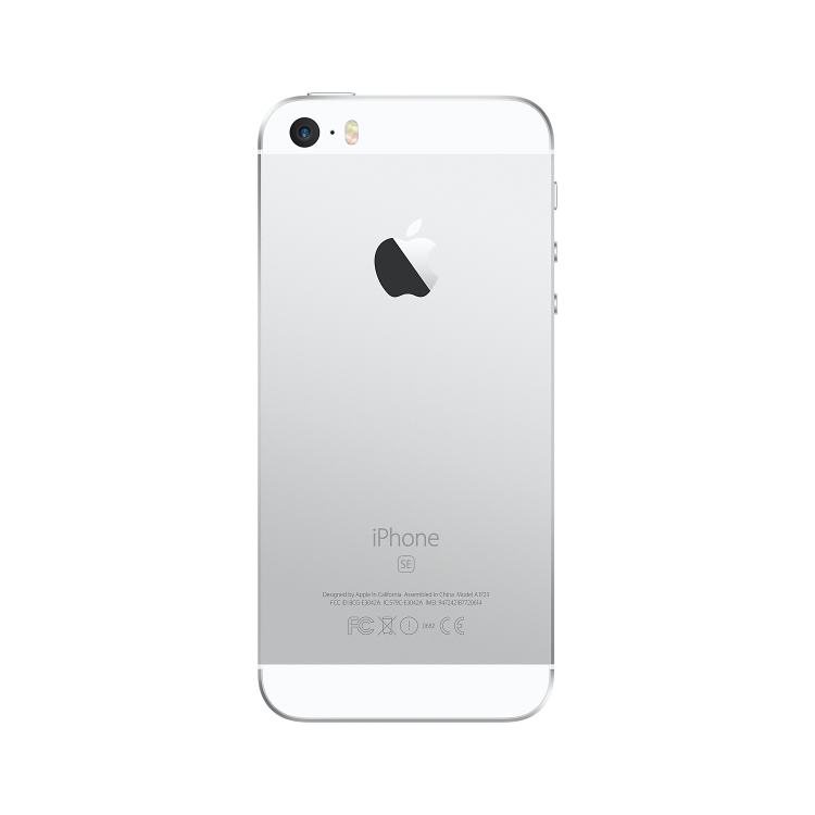 Grade A3 Apple iPhone SE Silver 4" 64GB 4G Unlocked & SIM Free