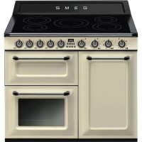 Smeg Victoria 100cm Electric Range Cooker - Cream