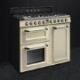 Smeg Victoria 100cm Dual Fuel Range Cooker - Cream