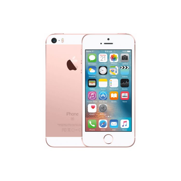 Refurbished Apple iPhone SE Rose Gold 4" 32GB 4G Unlocked & SIM Free Smartphone