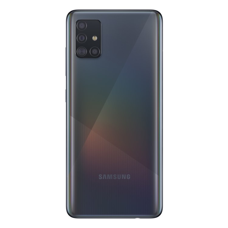 Refurbished Samsung Galaxy A51 128GB 4G SIM Free Smartphone - Prism Crush Black