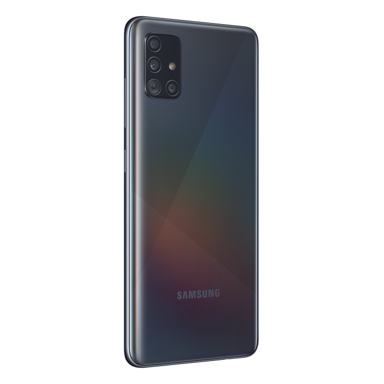 Refurbished Samsung Galaxy A51 128GB 4G SIM Free Smartphone - Prism Crush Black