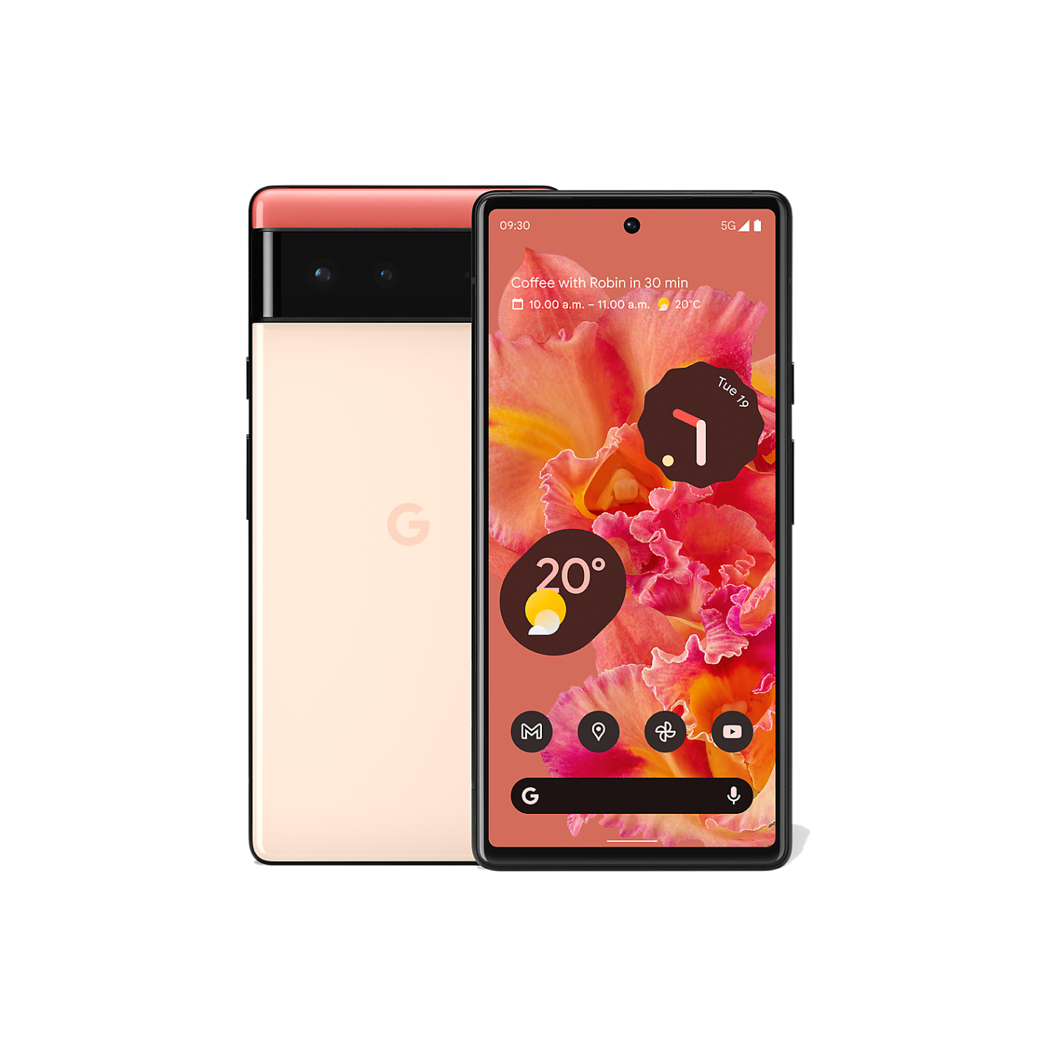 Refurbished Google Pixel 6 Kinda Coral 6.4
