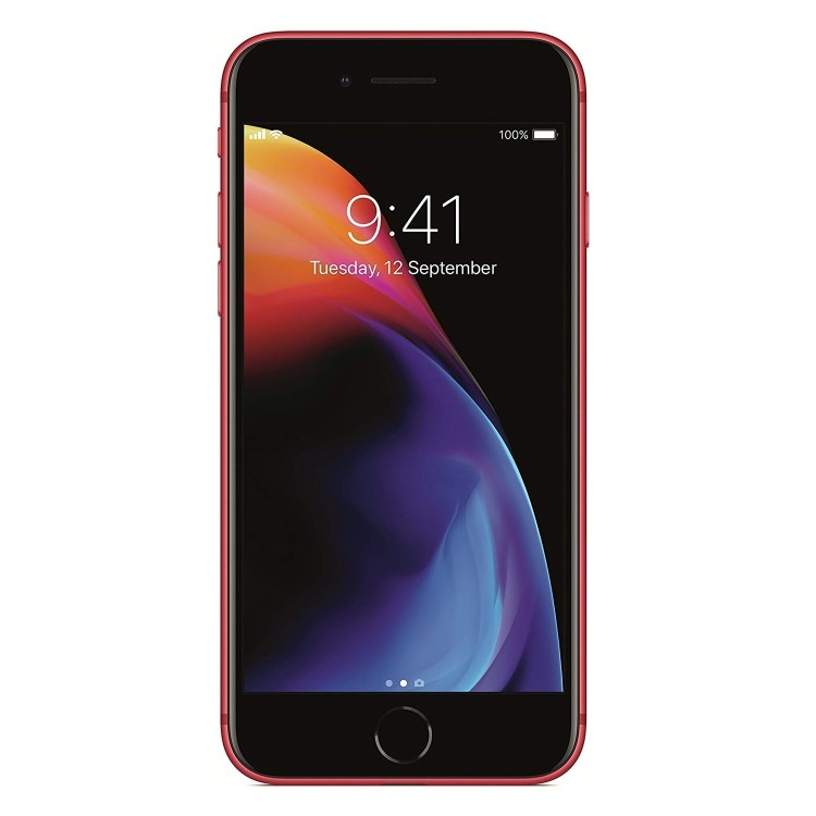 Refurbished Apple iPhone 8 PRODUCT RED Special Edition 4.7" 64GB 4G Unlocked & SIM Free Smartphone