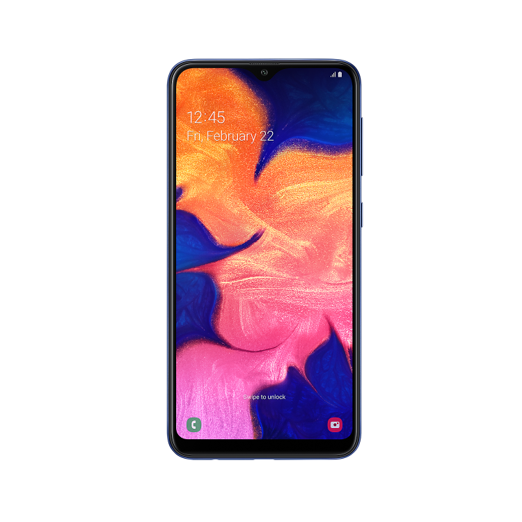 Refurbished Samsung Galaxy A10 Blue 6.2" 32GB 4G Unlocked & SIM Free Smartphone