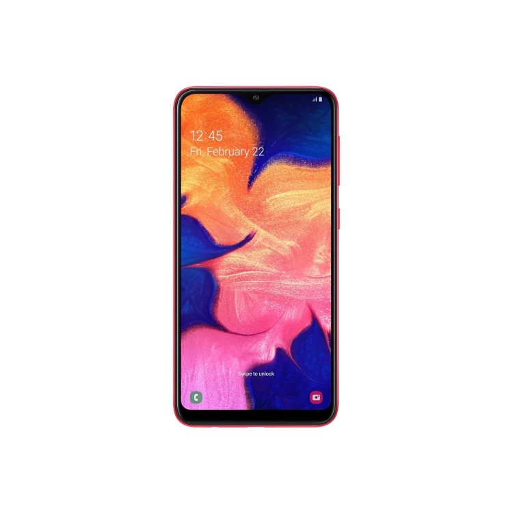 Refurbished Samsung Galaxy A10 Red 6.2" 32GB 4G Unlocked & SIM Free Smartphone