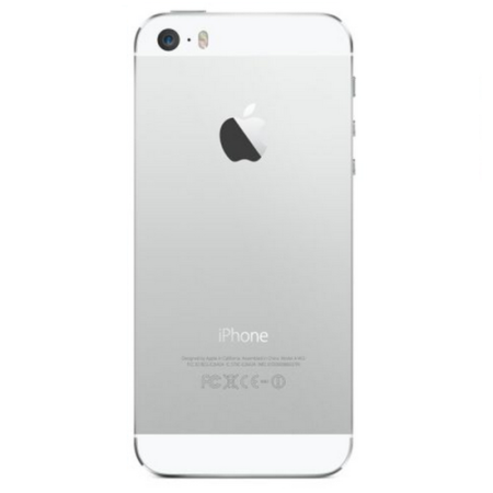 Grade A2 Apple iPhone 5S Silver 4" 16GB 4G Unlocked & SIM Free