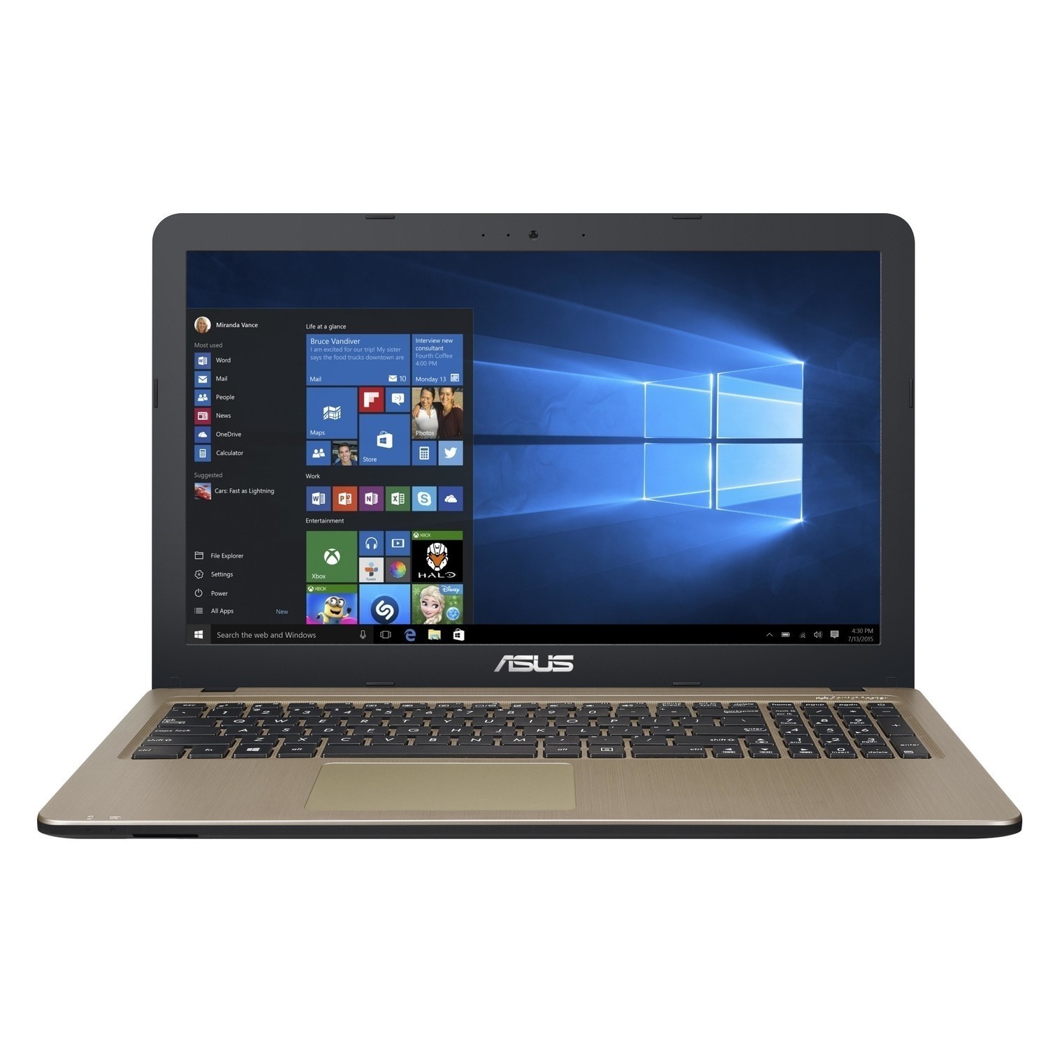 Refurbished Asus X540LA Core i3-5005U 4GB 1TB 15.6 Inch Windows 10