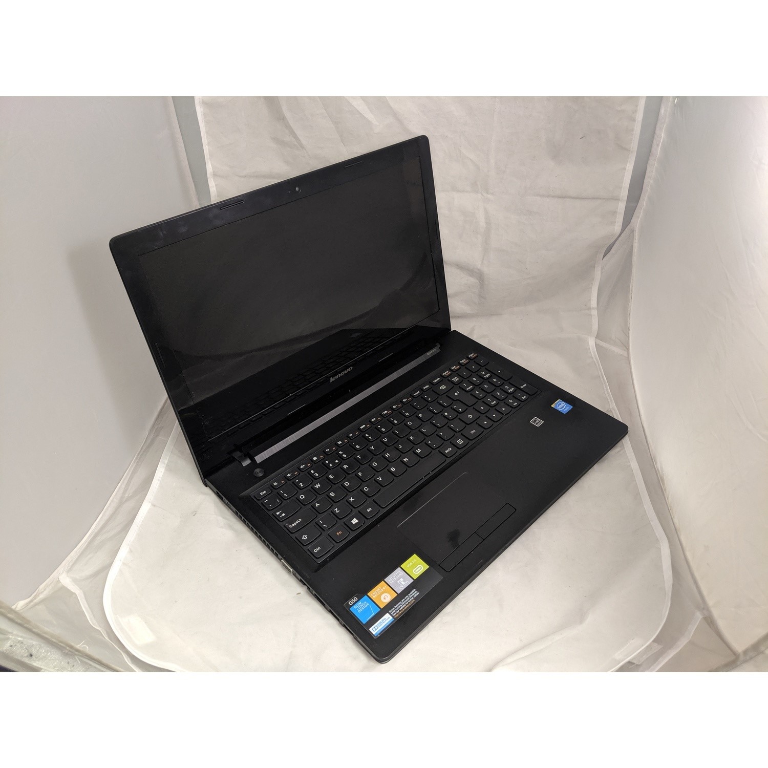 □ノートパソコン□動作品□Lenovo G50-30 80G0 青い Windows10 Celeron N2840 4GB