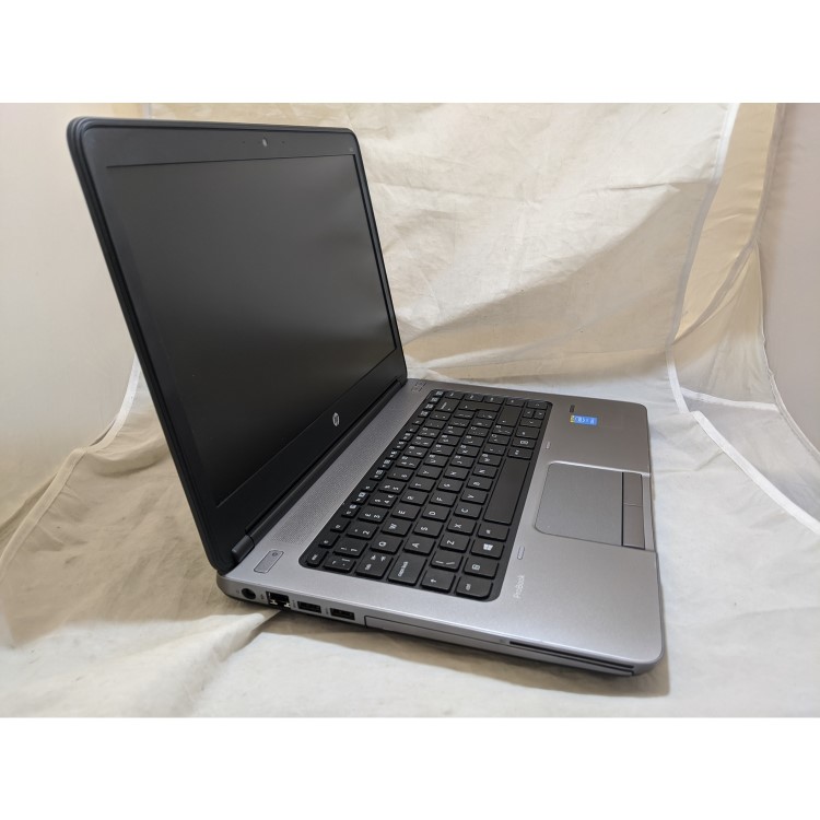 Refurbished HP Probook 640 G1 Core i3 4000M 4GB 256GB DVD-RW 14 Inch Windows 10 Laptop